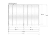 Douglas overkapping 402 x 578 cm, verando, pure - afbeelding 2 van  6