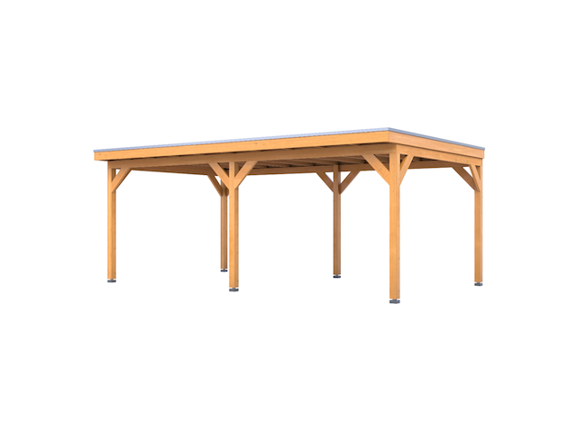 Douglas overkapping 402 x 656 cm, verando, pure - afbeelding 1 van  6