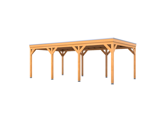 Douglas overkapping 402 x 735 cm, verando, orgin - afbeelding 1 van  6