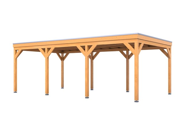 Douglas overkapping, 402 x 735 cm, verando, origin - afbeelding 1 van  2