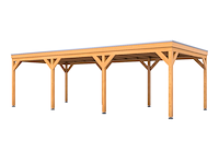 Douglas overkapping 402 x 864 cm, verando, orgin - afbeelding 1 van  6