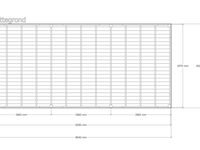 Douglas overkapping 402 x 864 cm, verando, orgin - afbeelding 2 van  6