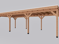 Douglas overkapping, 402 x 864 cm verando, pure - afbeelding 2 van  3