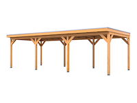 Douglas overkapping 402 x 864 cm, verando, pure - afbeelding 1 van  6