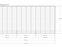 Douglas overkapping 402 x 864 cm, verando, pure - afbeelding 2 van  6