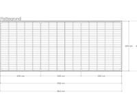 Douglas overkapping 402 x 981 cm, verando, orgin - afbeelding 2 van  6