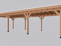 Douglas overkapping, 402 x 981 cm verando, pure - afbeelding 2 van  3