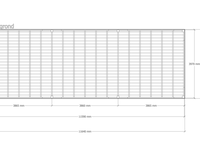 Douglas overkapping 402x1164cm verando, origin - afbeelding 2 van  6