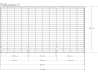 Douglas overkapping 402x735cm + wanden blank verando, pure - afbeelding 2 van  6