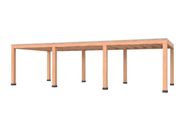 Douglas overkapping, 407x 1169 cm verando, living - afbeelding 1 van  2