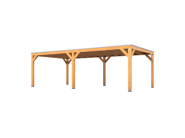 Douglas overkapping 407x783cm verando, living - afbeelding 1 van  6