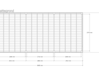 Douglas overkapping 407x869cm verando, living - afbeelding 2 van  6