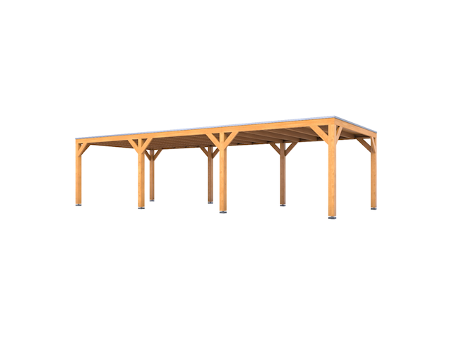 Douglas overkapping 407x986cm verando, living - afbeelding 1 van  6