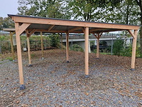 Douglas overkapping 740x310x300 cm - afbeelding 2 van  5