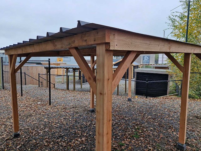Douglas overkapping 740x310x300 cm - afbeelding 10 van  10