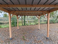 Douglas overkapping 740x310x300 cm - afbeelding 7 van  10