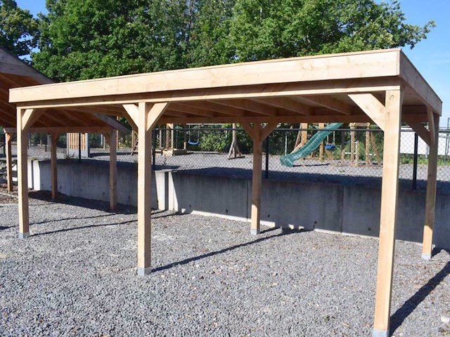Douglas overkapping 900x400 cm - afbeelding 5 van  5