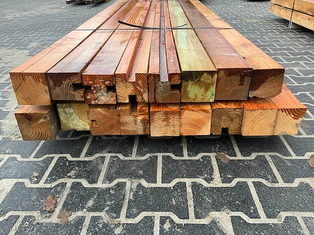 Douglas paal 12x12x300 cm (17x) - afbeelding 5 van  5