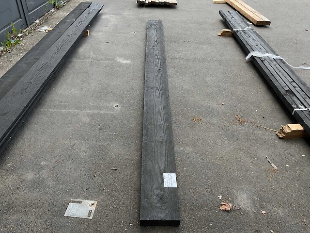 Douglas paal 3000x100x100 mm - afbeelding 1 van  2