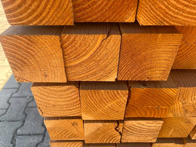 Douglas paal 5000x110x110mm (53x) - afbeelding 5 van  8
