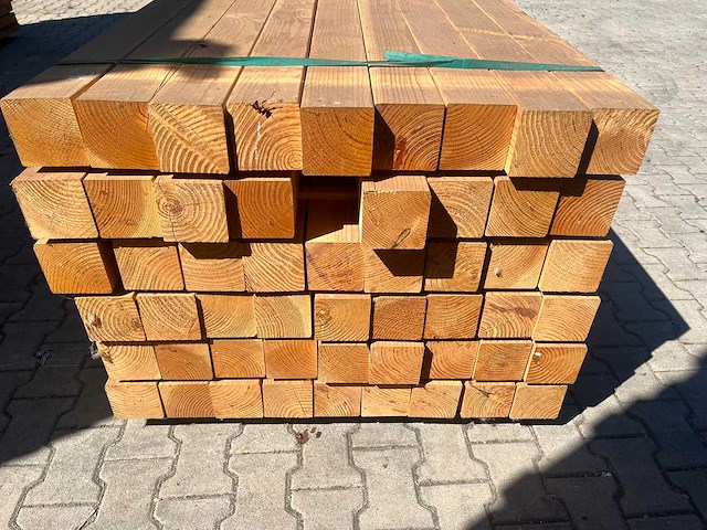 Douglas paal 5000x110x110mm (54x) - afbeelding 2 van  9