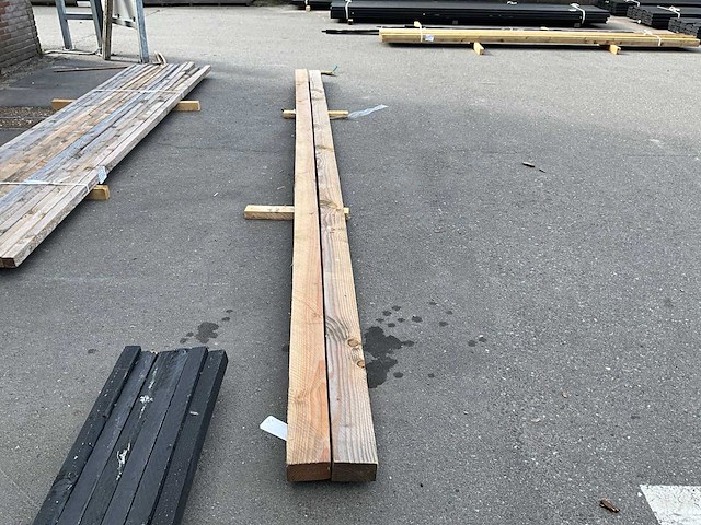 Douglas paal 5000x120x70 mm (2x) - afbeelding 1 van  3