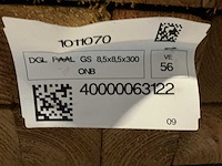 Douglas paal 8,5x8,5x300 cm (56x) - afbeelding 6 van  6