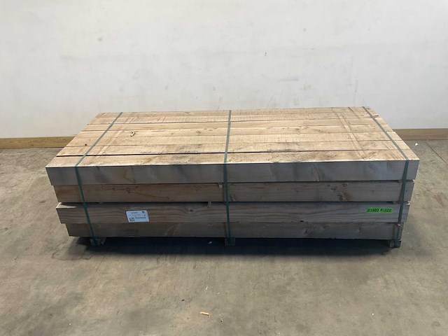 Douglas paal fijnbezaagd 250x15x15 cm (28x) - afbeelding 1 van  6