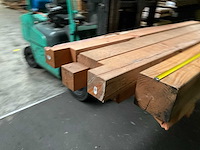 Douglas paal geschaafd - 187-225x20x20 cm (4x) - afbeelding 3 van  9