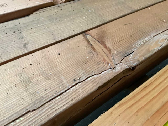 Douglas paal geschaafd - 187-225x20x20 cm (4x) - afbeelding 7 van  9