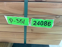 Douglas paal geschaafd - 197x4,5x4,5 cm (120x) - afbeelding 7 van  9