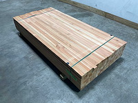 Douglas paal geschaafd - 197x4,5x4,5 cm (120x) - afbeelding 1 van  9