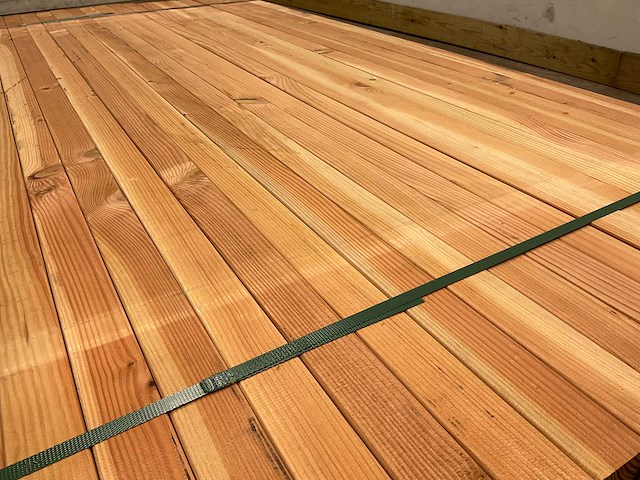 Douglas paal geschaafd - 197x4,5x4,5 cm (240x) - afbeelding 5 van  9