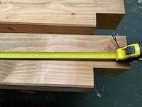 Douglas paal geschaafd - 225x20x20 cm (4x) - afbeelding 6 van  6