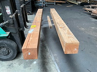 Douglas paal geschaafd - 300x20x20 cm (2x) - afbeelding 3 van  4
