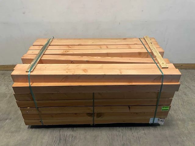 Douglas paal geschaafd 200x12x12 cm (30x) - afbeelding 1 van  5