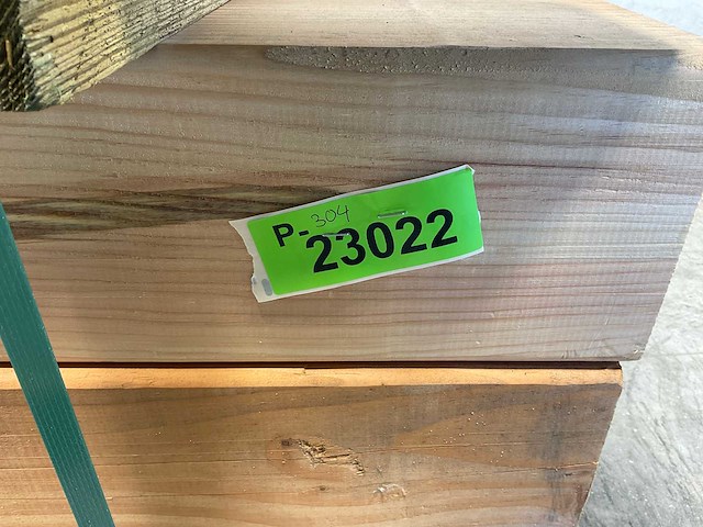 Douglas paal geschaafd 200x14x14 cm (32x) - afbeelding 4 van  4