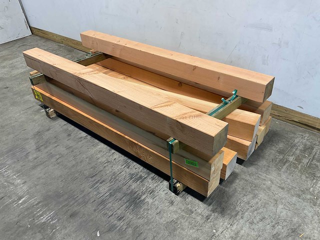 Douglas paal geschaafd 200x14x14 cm (32x) - afbeelding 4 van  6