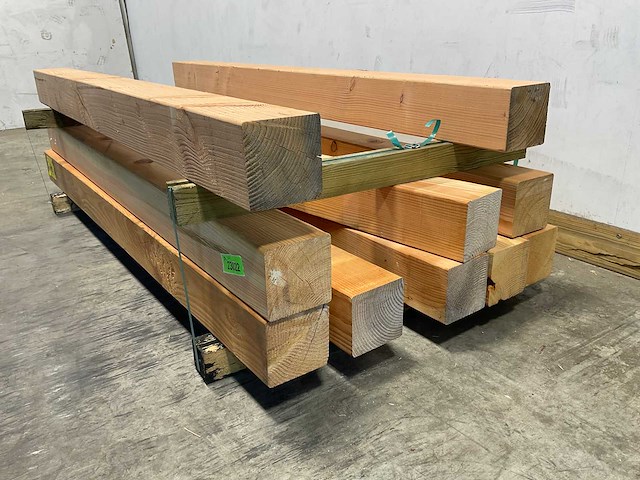 Douglas paal geschaafd 200x14x14 cm (32x) - afbeelding 2 van  6