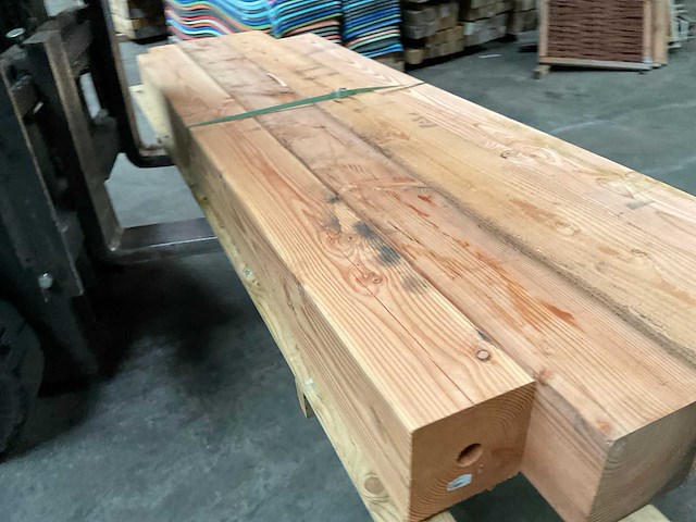 Douglas paal geschaafd 220x20x20 cm (4x) - afbeelding 2 van  17