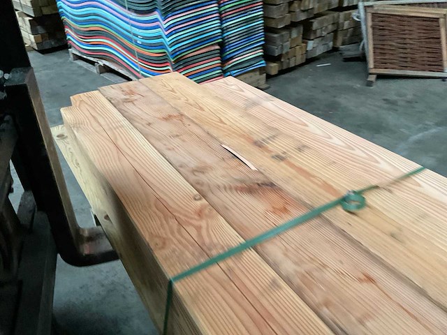 Douglas paal geschaafd 220x20x20 cm (4x) - afbeelding 5 van  17