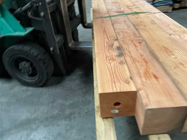 Douglas paal geschaafd 220x20x20 cm (4x) - afbeelding 17 van  17