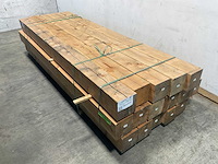 Douglas paal geschaafd 300x19x19 cm (8x) - afbeelding 1 van  7