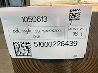 Douglas paal geschaafd 300x19x19 cm (8x) - afbeelding 9 van  9