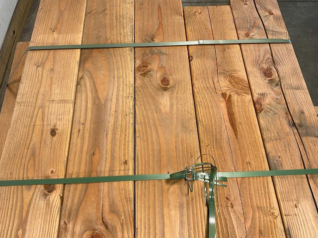 Douglas paal geschaafd 300x19x19 cm (8x) - afbeelding 3 van  9