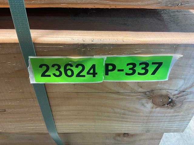 Douglas paal geschaafd 300x19x19 cm (8x) - afbeelding 5 van  5