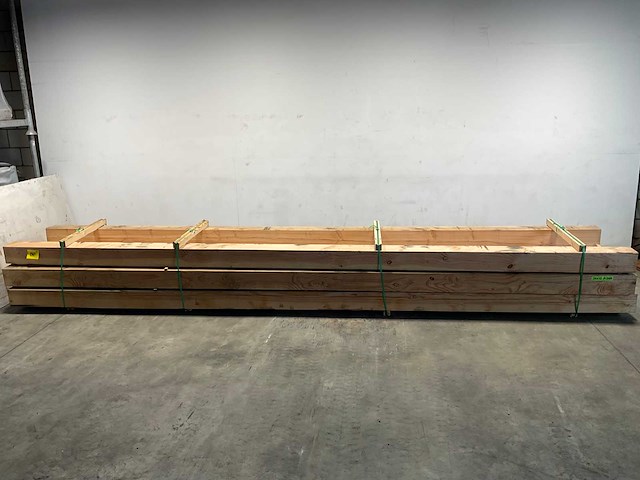 Douglas paal geschaafd 600x19x19 cm (4x) - afbeelding 1 van  5