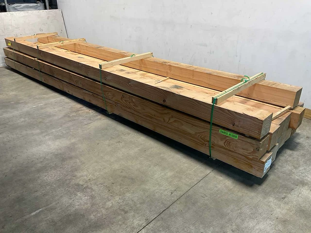 Douglas paal geschaafd 600x19x19 cm (4x) - afbeelding 1 van  7