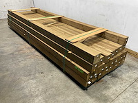 Douglas paal geschaafd duplo verlijmd 400x14x14 cm (10x) - afbeelding 1 van  7