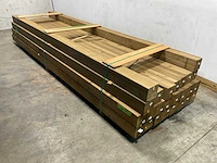 Douglas paal geschaafd duplo verlijmd 400x14x14 cm (10x)